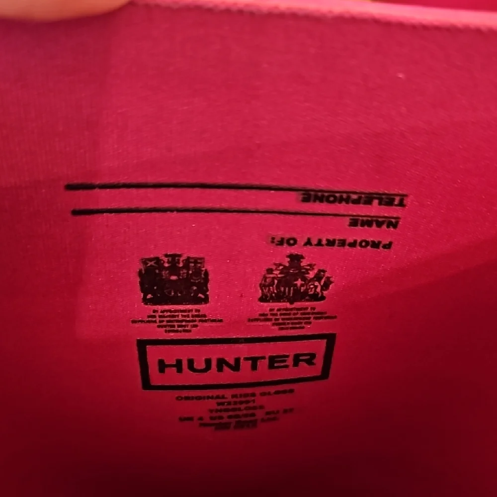 Hunter Lipstick Pink Boots - Picture 4 of 8